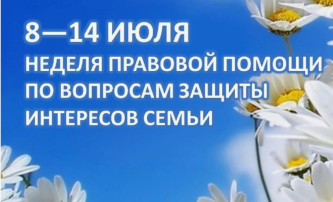 Всероссийская неделя правовой помощи по вопросам защиты интересов семьи Всероссийская неделя правовой помощи по вопросам защиты интересов семьи.
